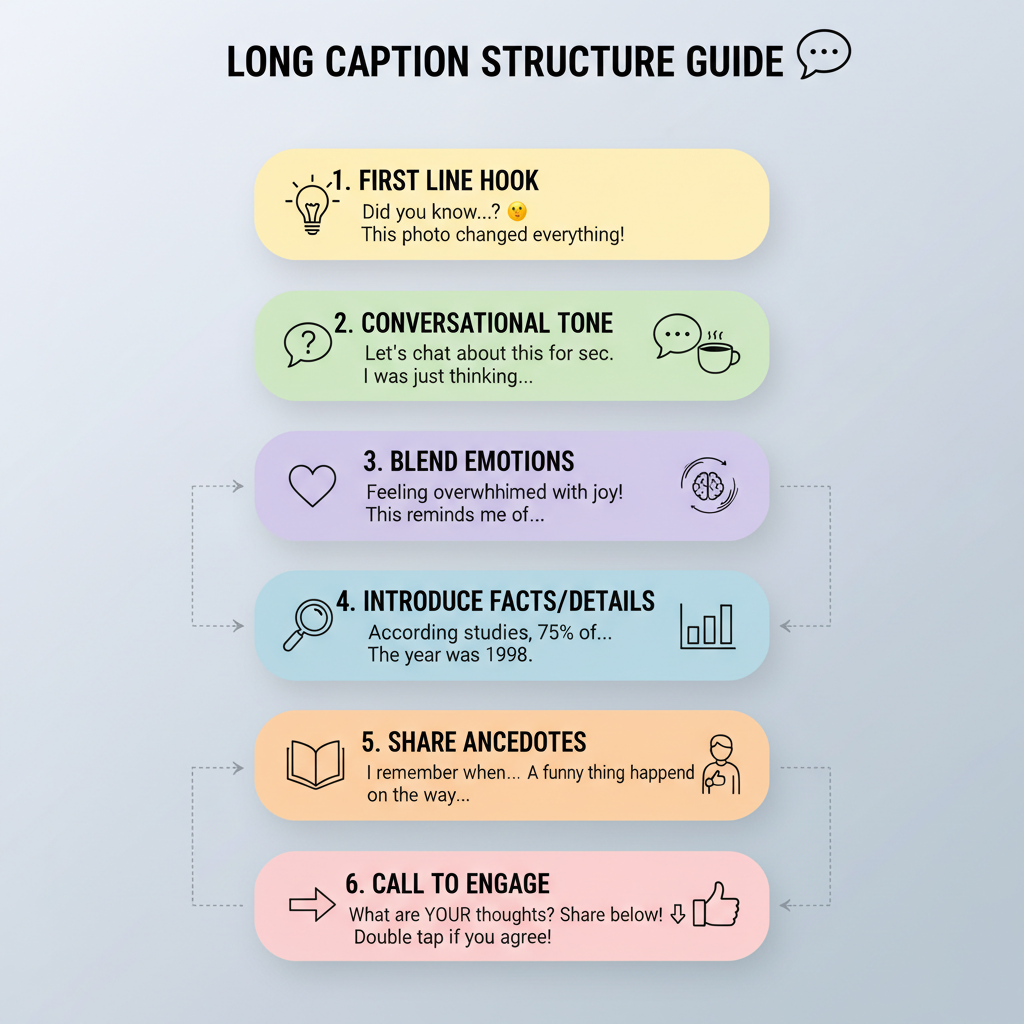 Template 2: Educational/Value Caption — how to write long captions for insta