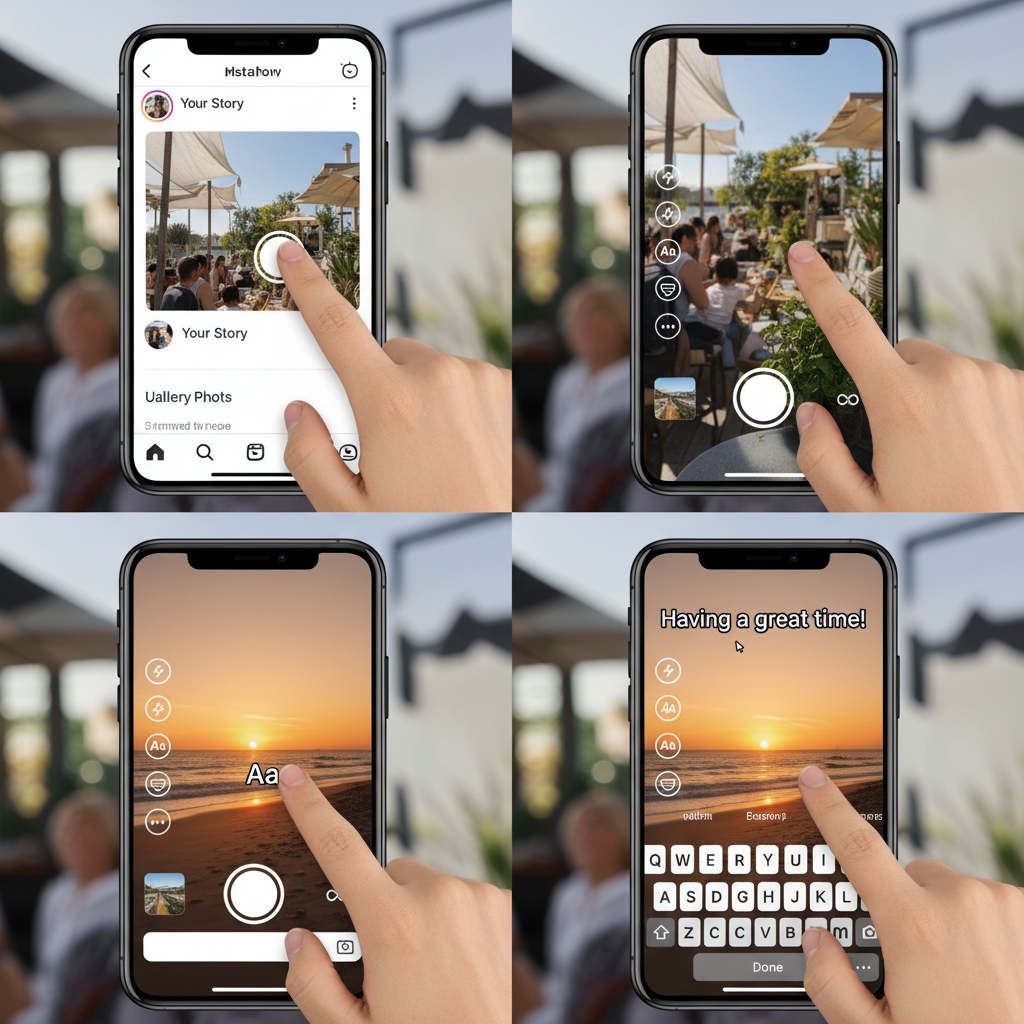 Customizing Colors and Background Highlight — how to write on instagram story