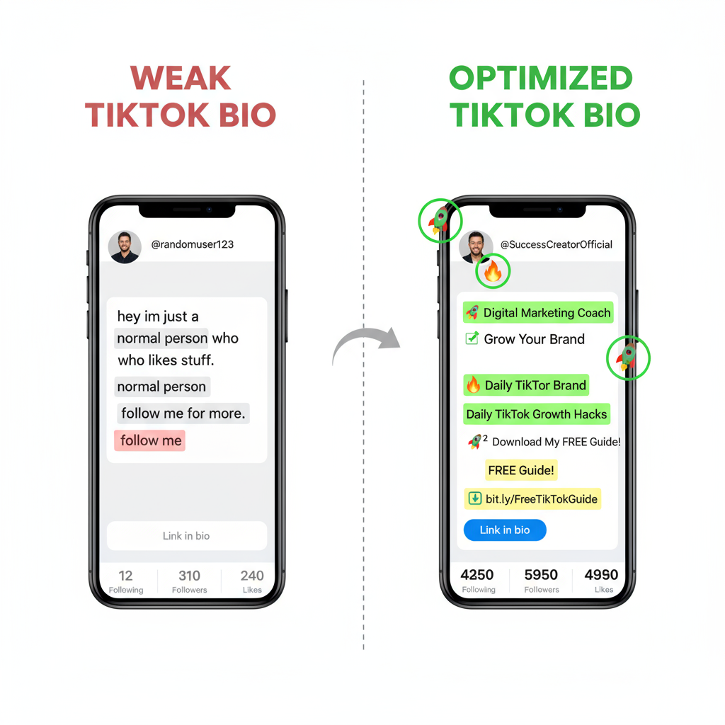 Know Your Audience and Target Keywords — how to write the perfect bio on tiktok