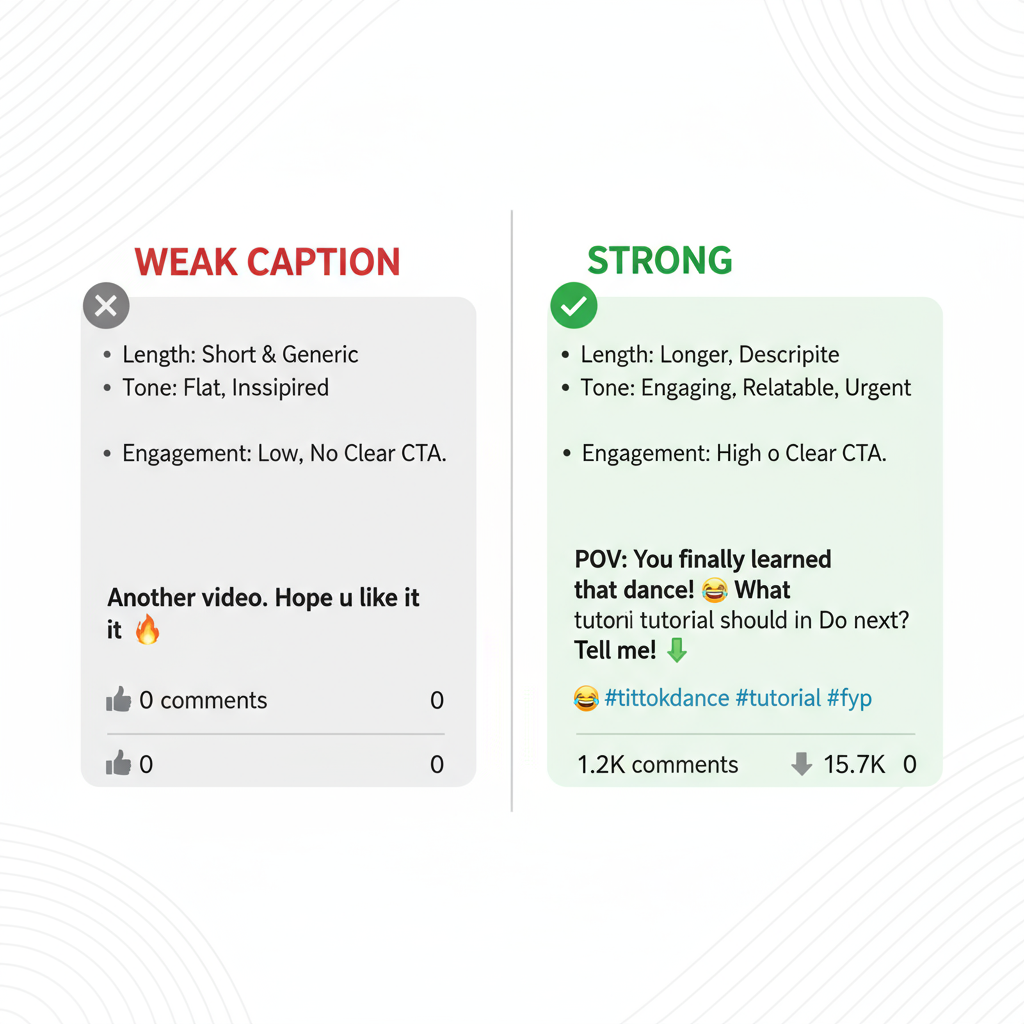 Use the First 2–3 Seconds to Grab Attention — how to write the perfect caption for tiktok to boost engagement