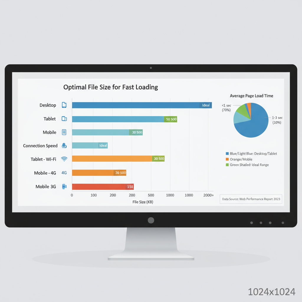 Recommended Image Sizes by Website Section — ideal size for website images