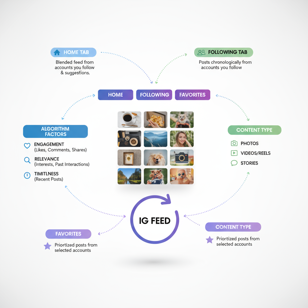 Key algorithm factors include: — ig feed meaning