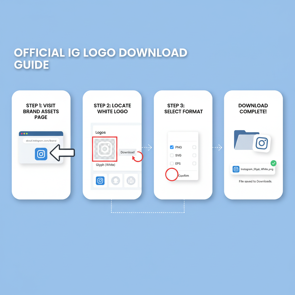 Finding the Official IG Logo White File — ig logo white guide