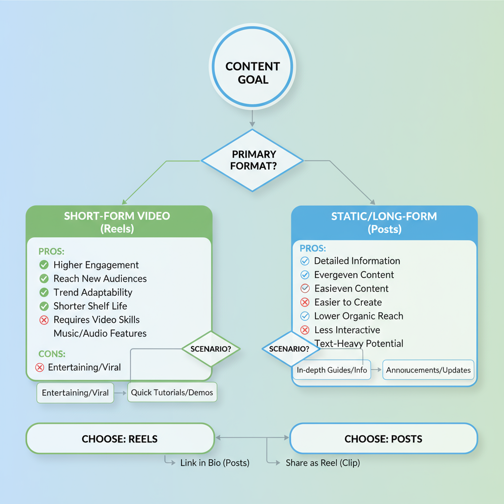 Key Differences in Format, Duration, and Algorithms — ig reels vs posts