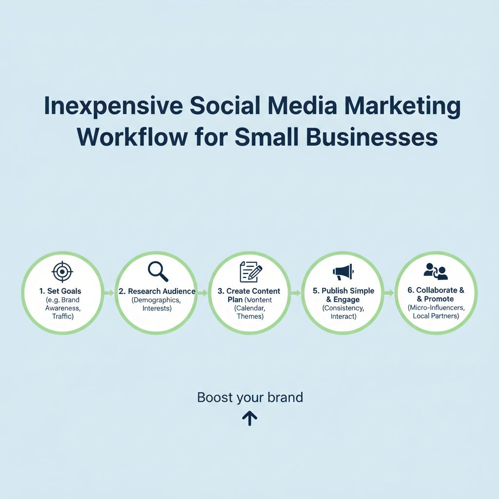 Leverage Free Content Creation Tools — inexpensive social media marketing strategies small business