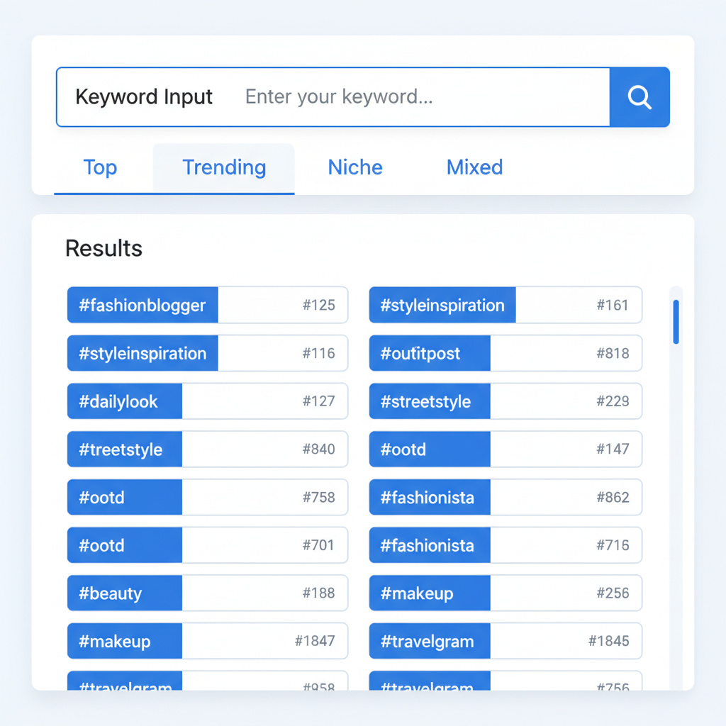 Saving and Organizing Hashtag Sets for Streamlined Posting — inflact instagram hashtag generator guide