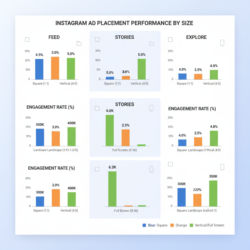 Overview of Instagram Ad Placements — instagram ads size guide