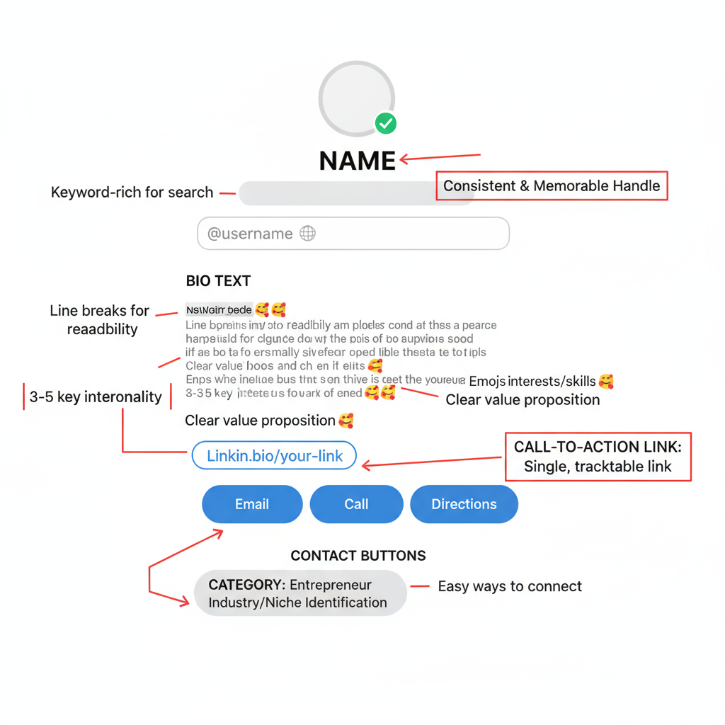 Add Strategic Call-to-Action and Link-in-Bio Strategy — instagram bio best practices