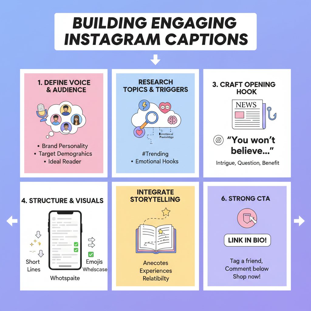 Research Trending Topics and Emotional Triggers in Your Niche — instagram building captions