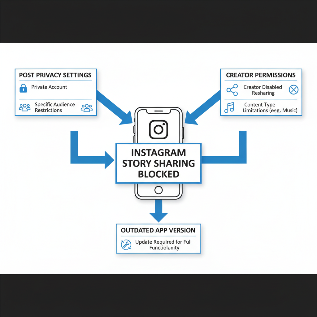 Instagram Can't Share to Story: Causes and Fixes — instagram cant share to story fix
