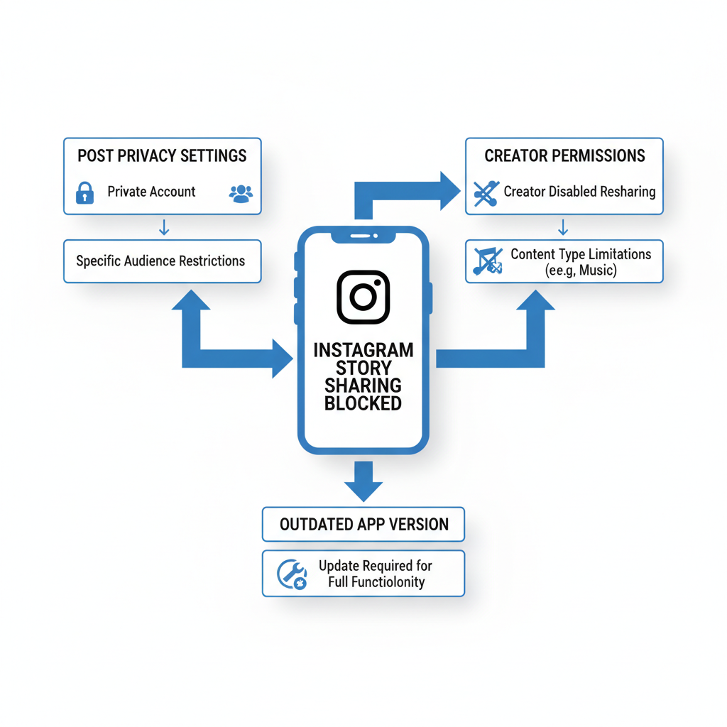 How to Check Permissions: — instagram cant share to story fix