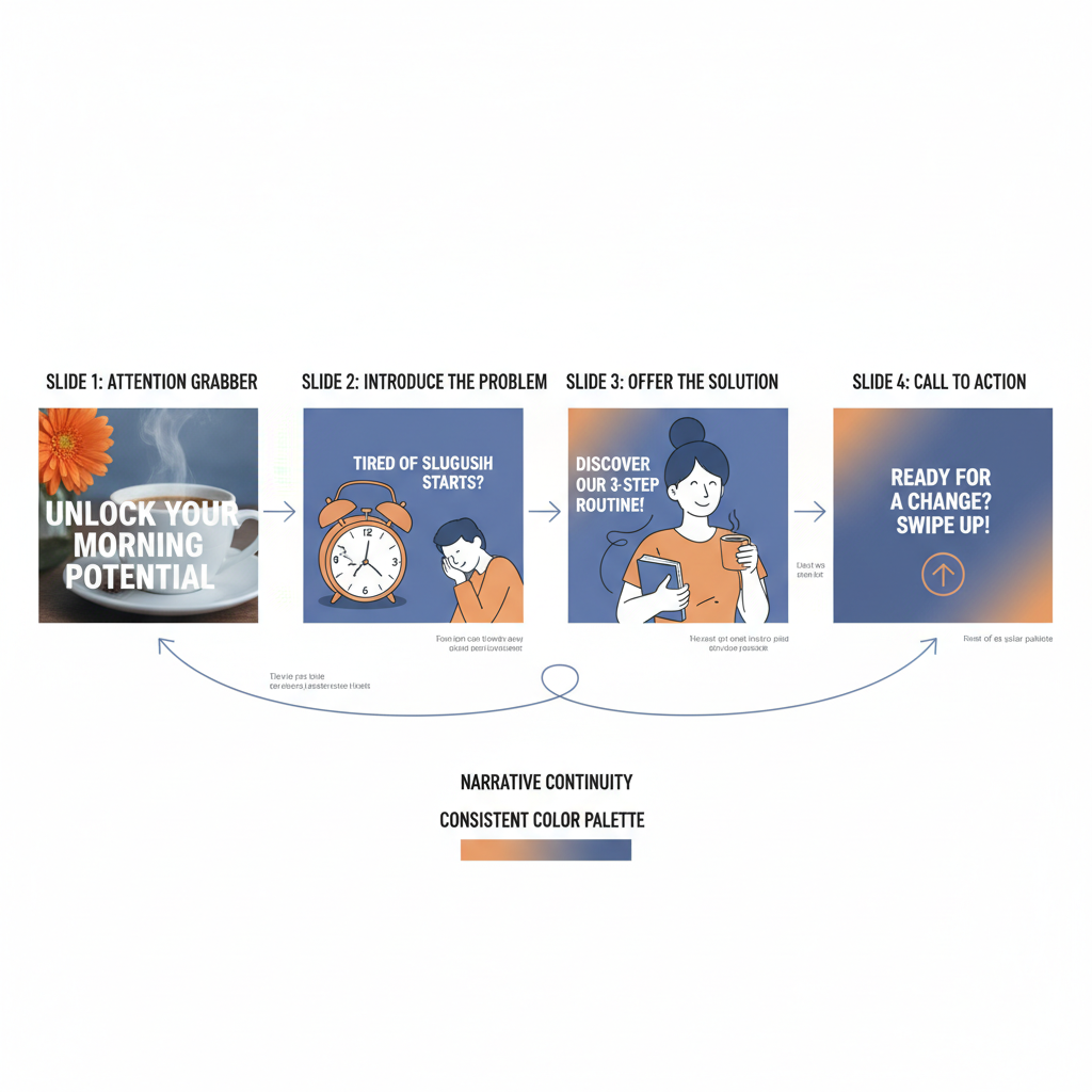 Plan a Cohesive Visual Story From Start to Finish — instagram carousel design best practices