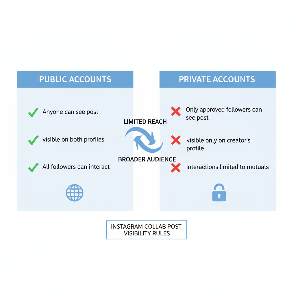 Sending a Collab Request From a Public Account to a Private Account — instagram collaboration post private account