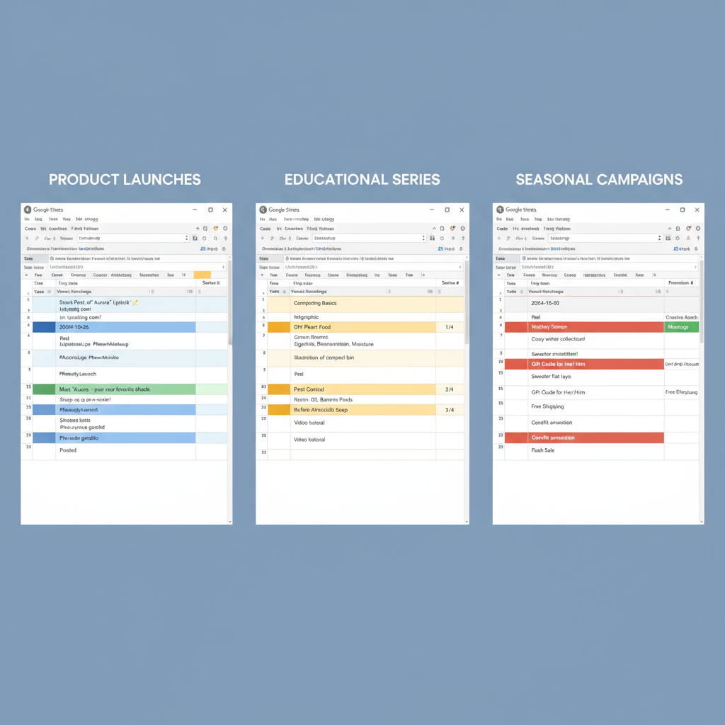 Key Features to Include in an Instagram Content Calendar Template — instagram content calendar template google sheets