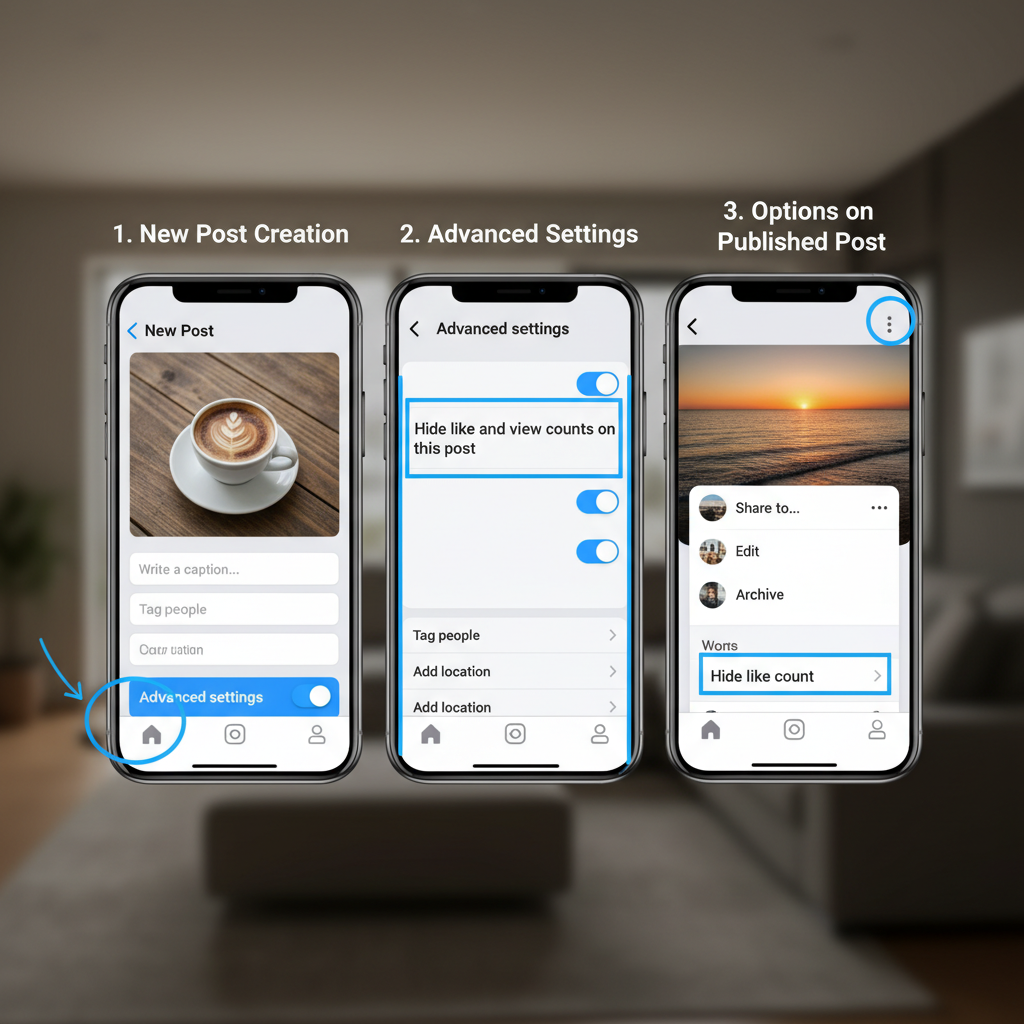 On New Posts — instagram hide likes from others