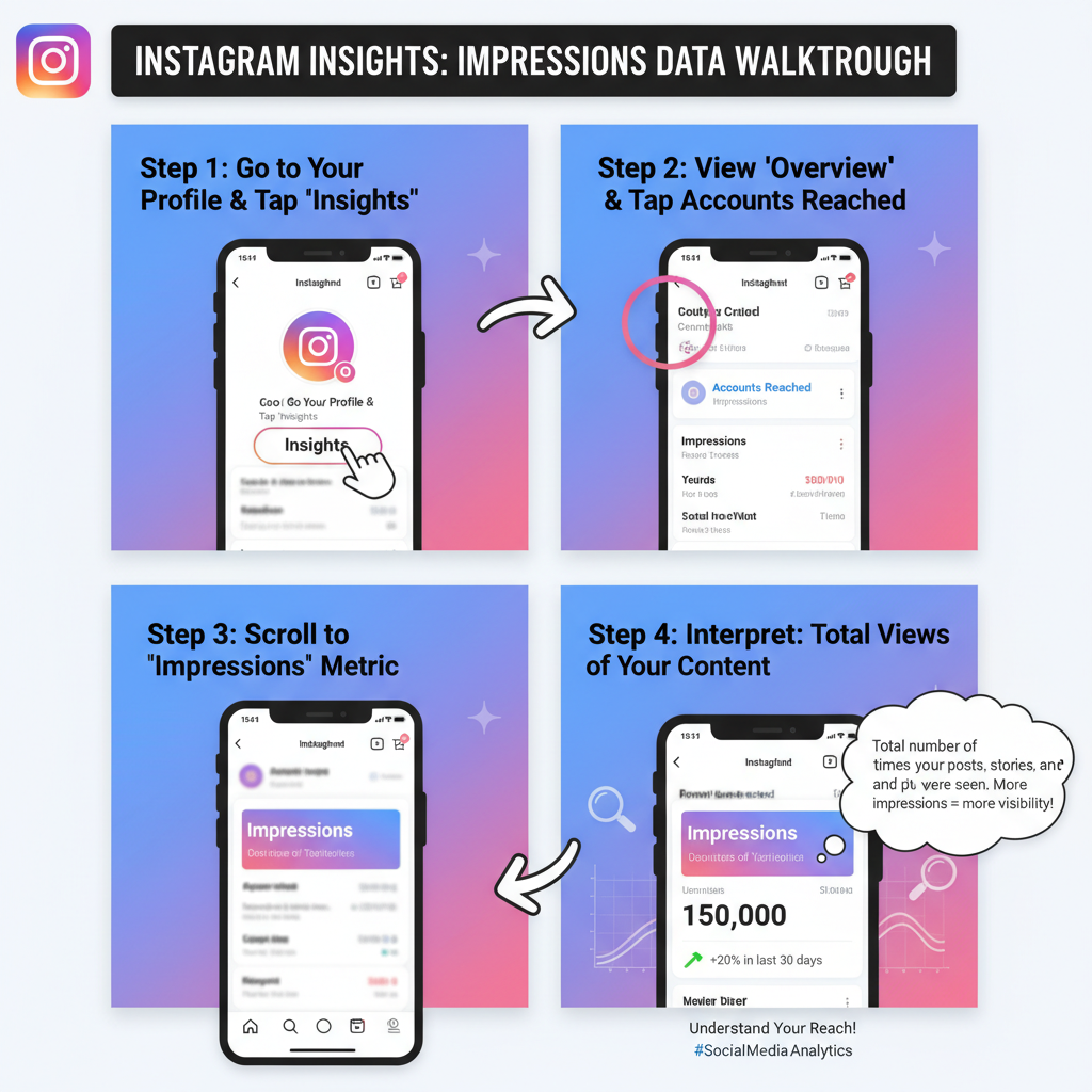 How Instagram Tracks and Counts Impressions — instagram impressions means