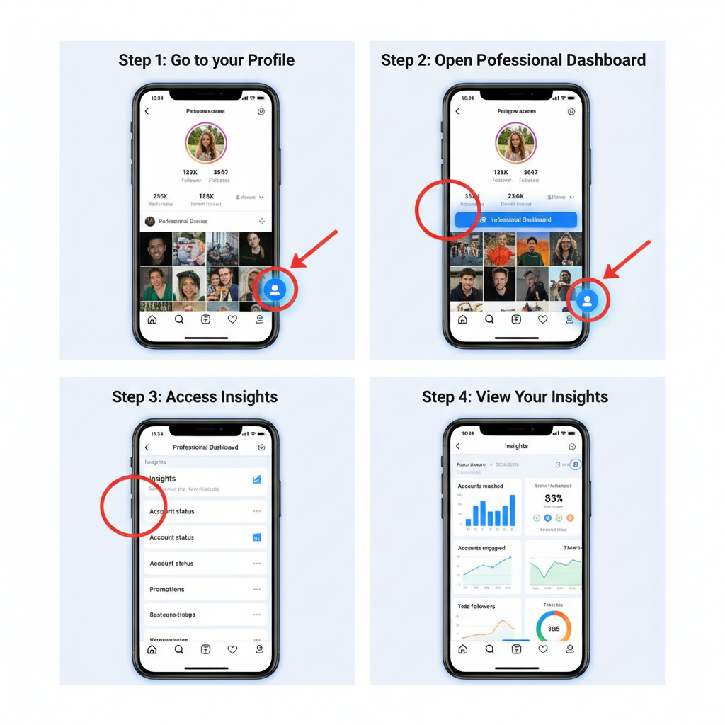 Interpreting Audience Demographics and Active Times — instagram insights screenshots for growth