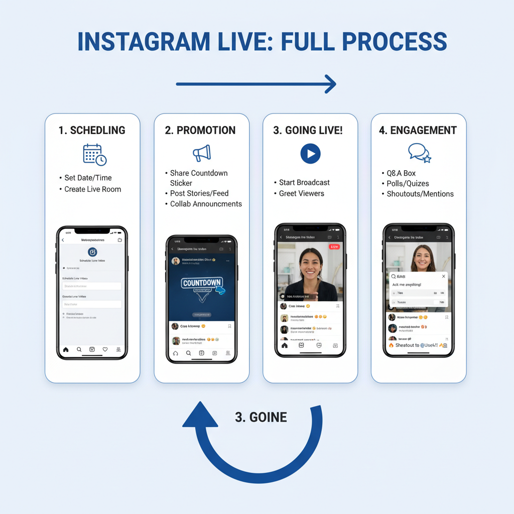Instagram Live Tips to Increase Engagement and Followers — instagram live tips