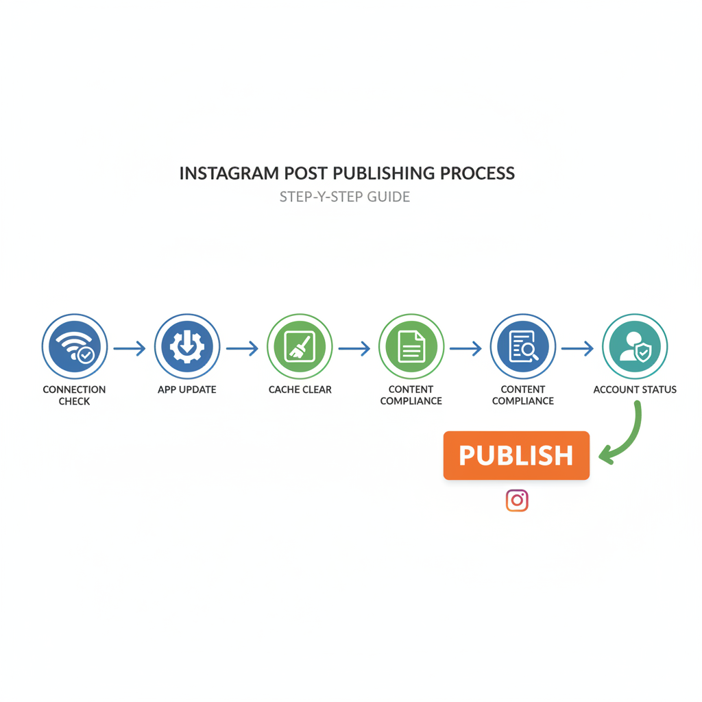 Verificar la velocidad y tipo de conexión — instagram post not publishing fix
