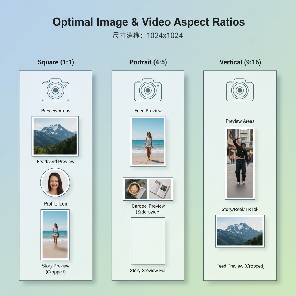 Story and Highlight Preview Covers — instagram preview size guide