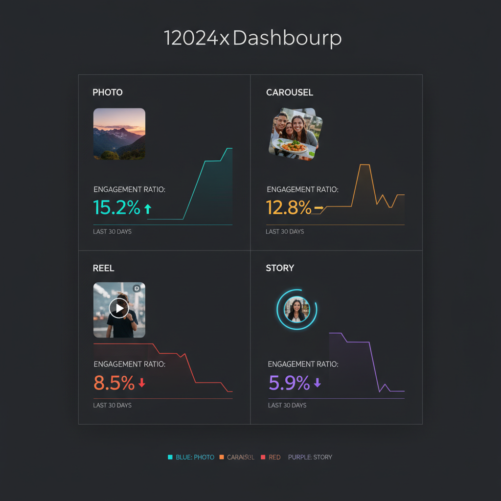 Impact of Content Type on Engagement Ratios — instagram ratio 2025