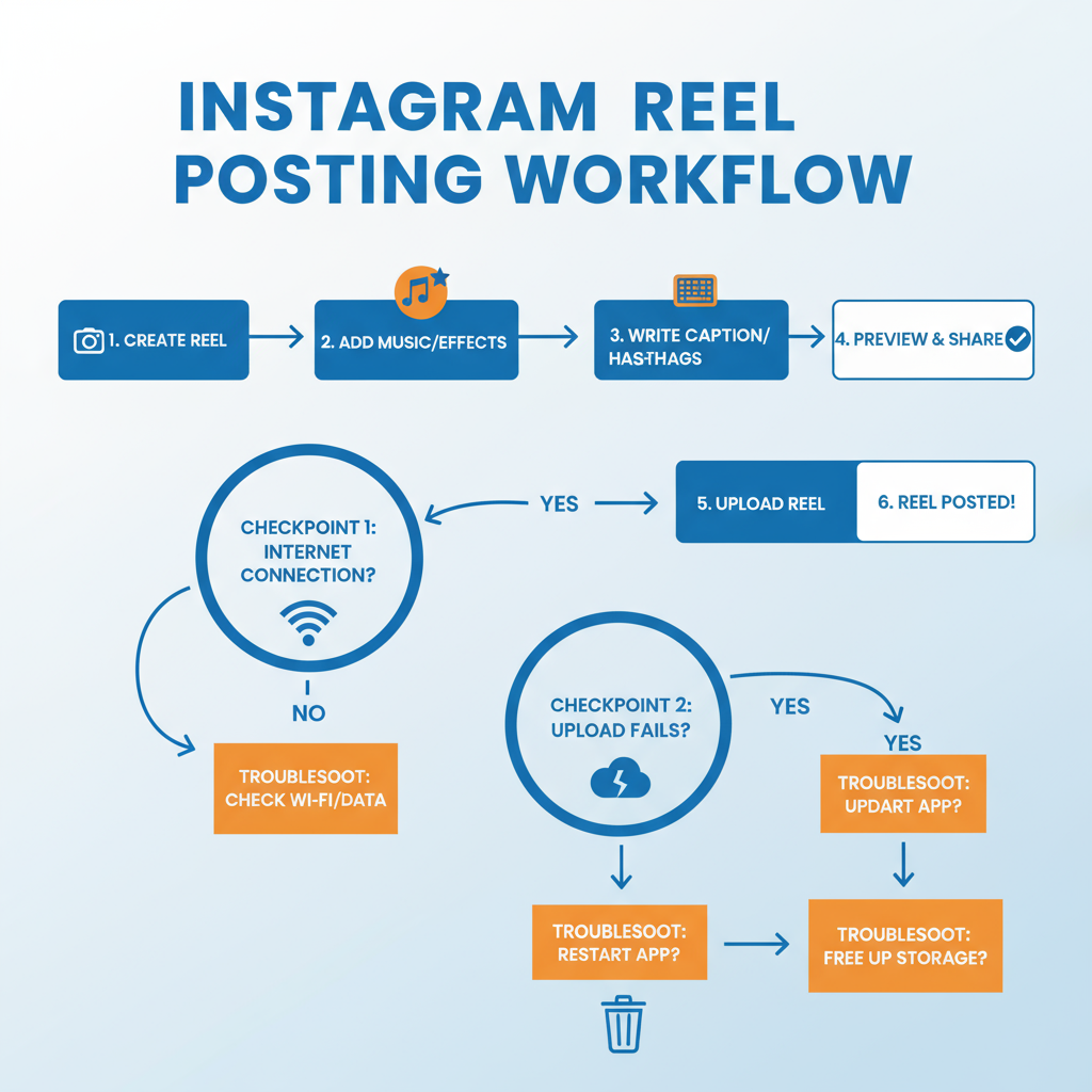 Steps to Troubleshoot — instagram reel wont post fixes