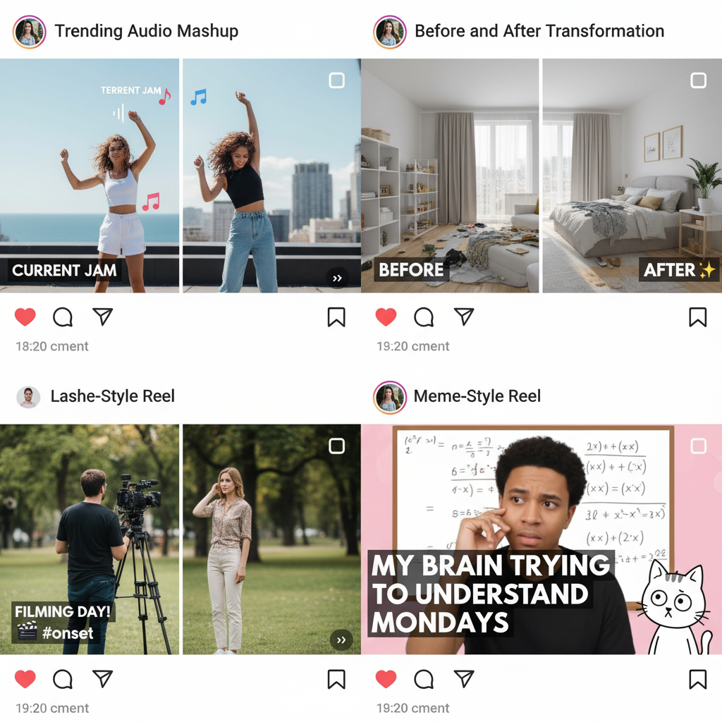 Trending Audio Mashups with a Creative Twist — instagram reels ideas
