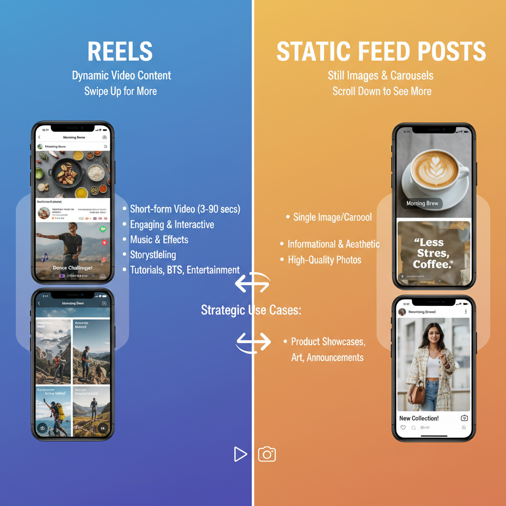 Strengths of Instagram Reels — instagram reels vs posts