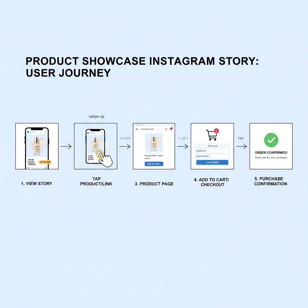 Example 1: Product Showcase with Tap-to-Shop Feature — instagram stories advertising examples