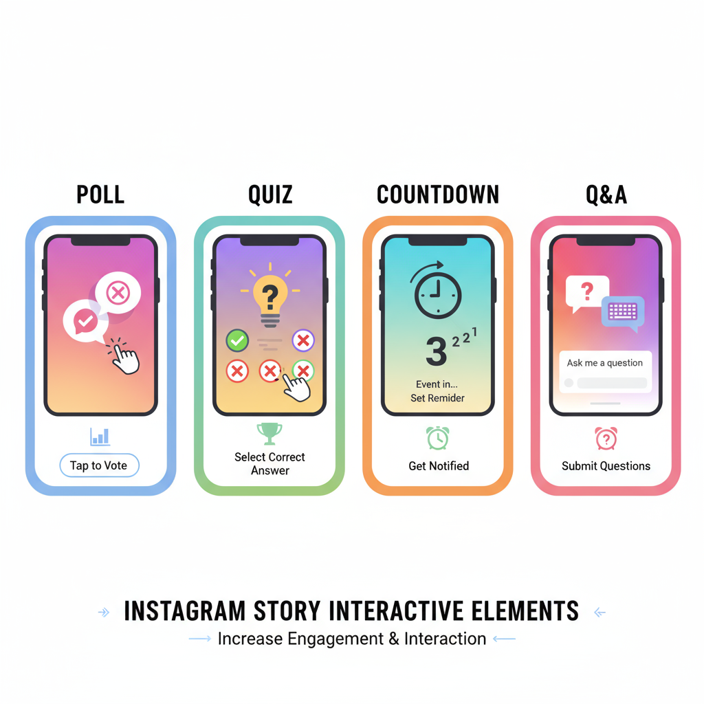 Example 10: Interactive Swipe-Up or Link Sticker Demos — instagram stories examples