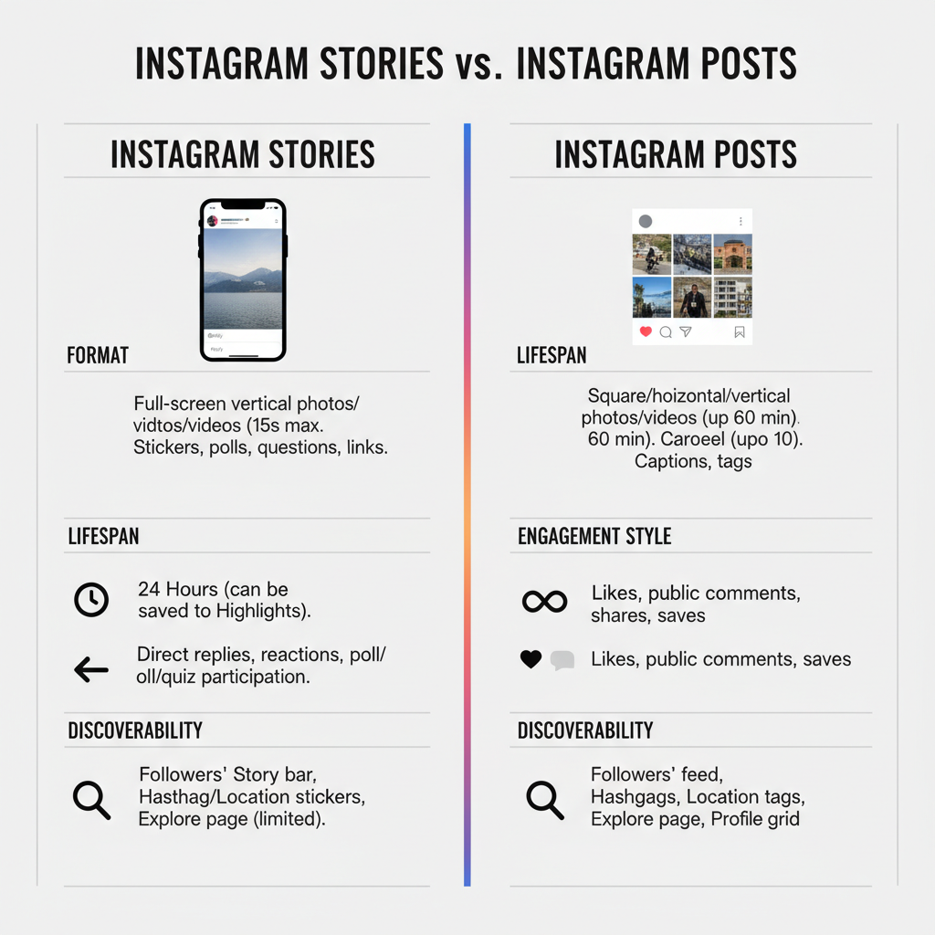 What Are Instagram Stories? — instagram stories vs posts