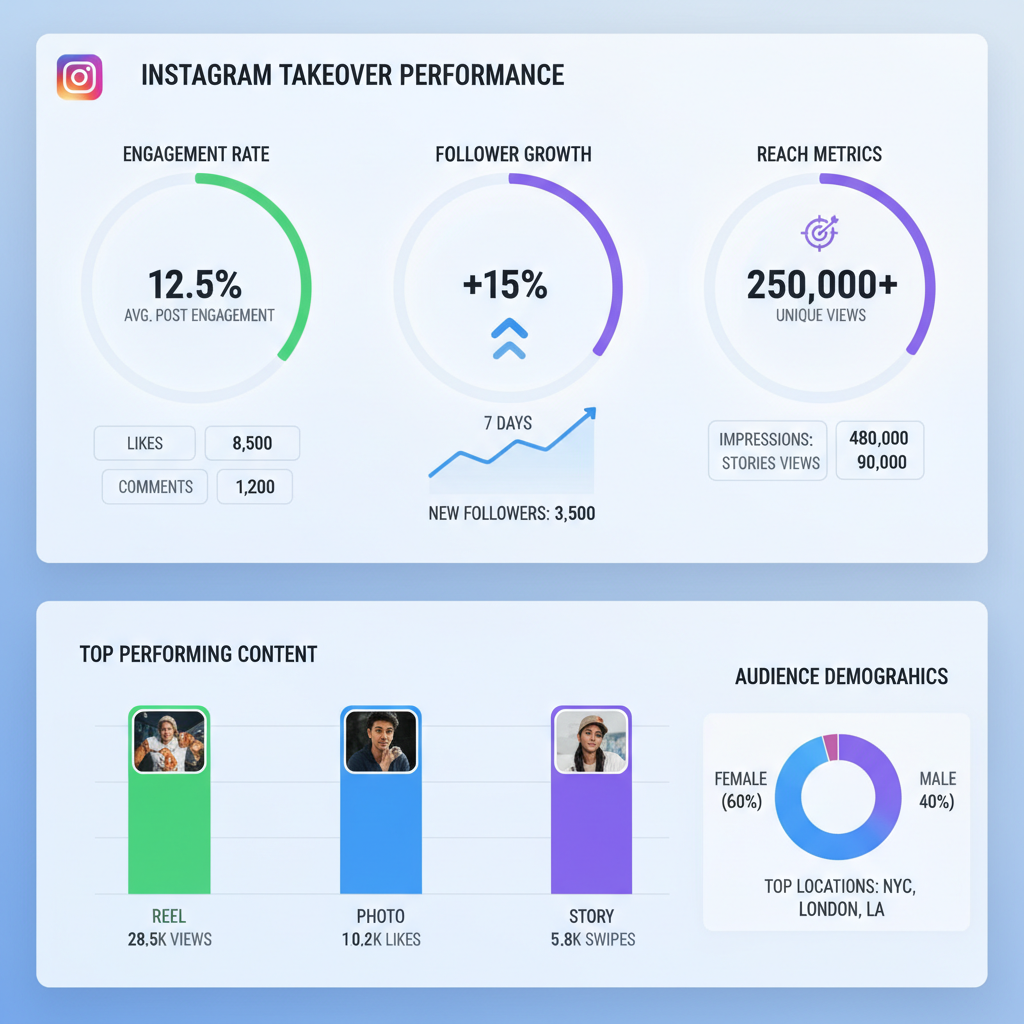 Real-World Instagram Takeover Example — instagram takeover example