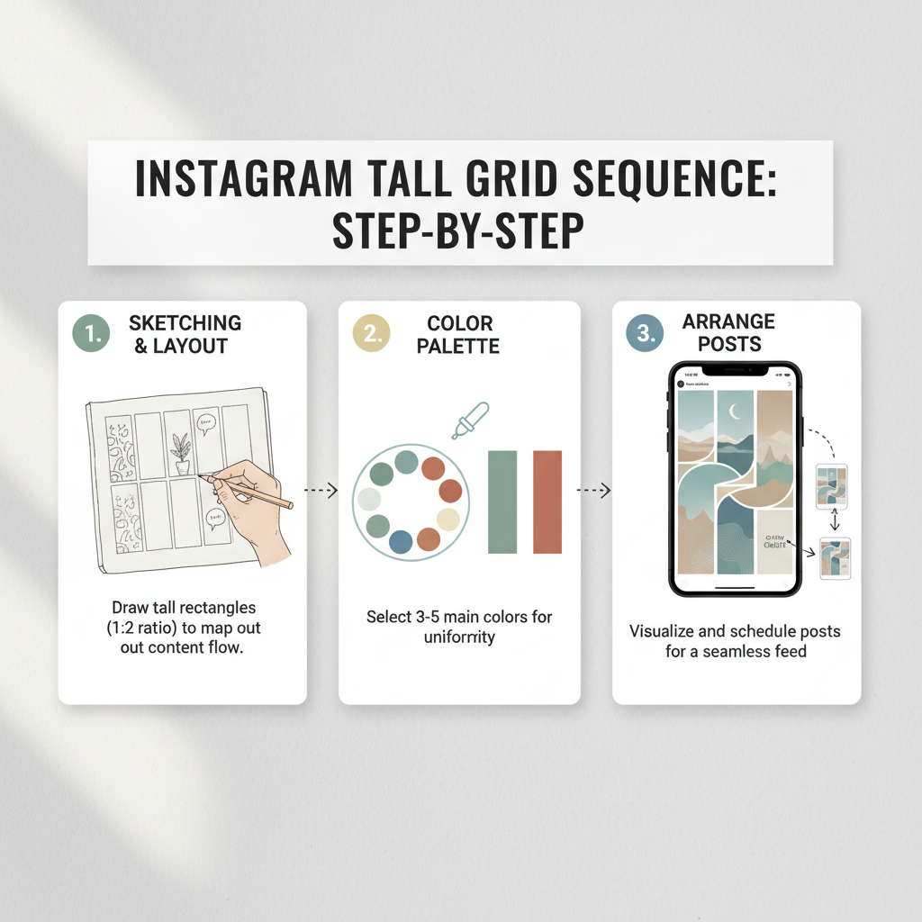 Integrating Tall Grids with Reels and Stories — instagram tall grid tips