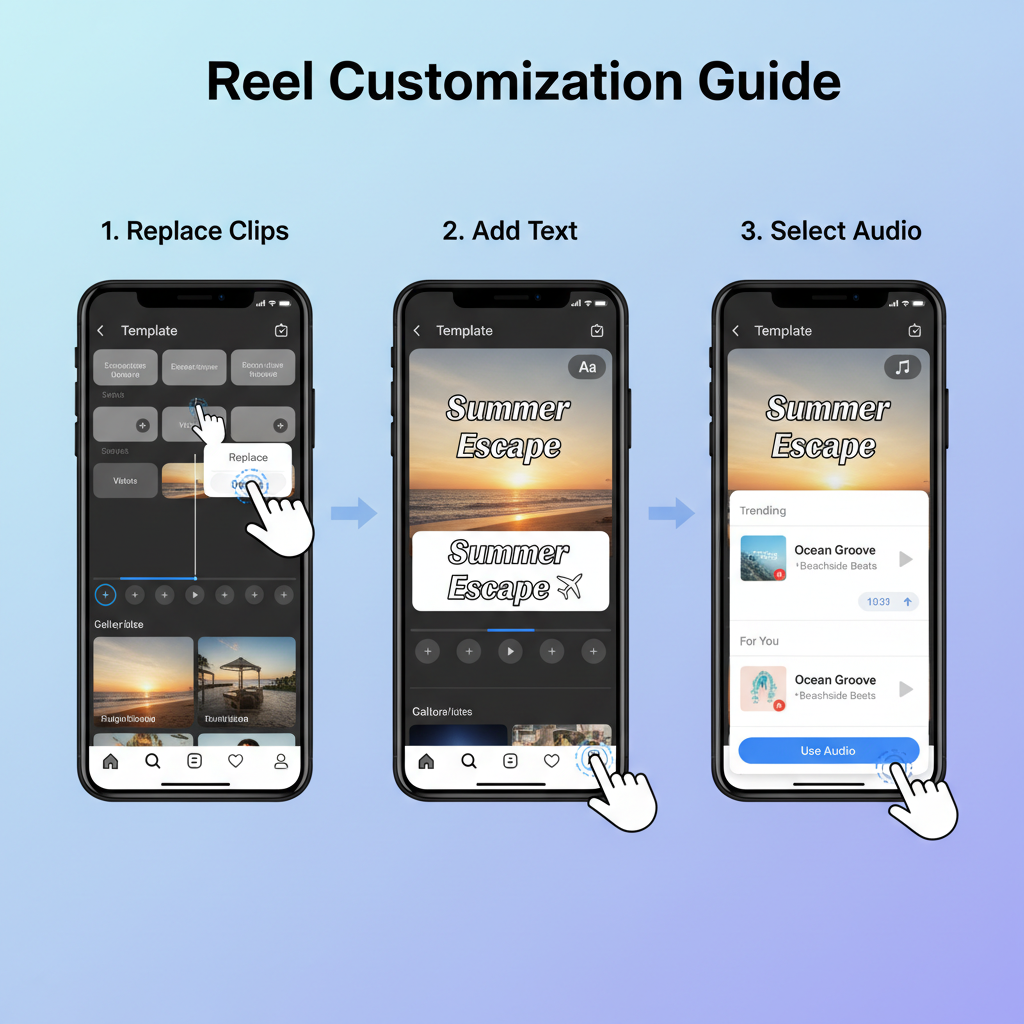 How Reel Templates Work — instagram templates for reels