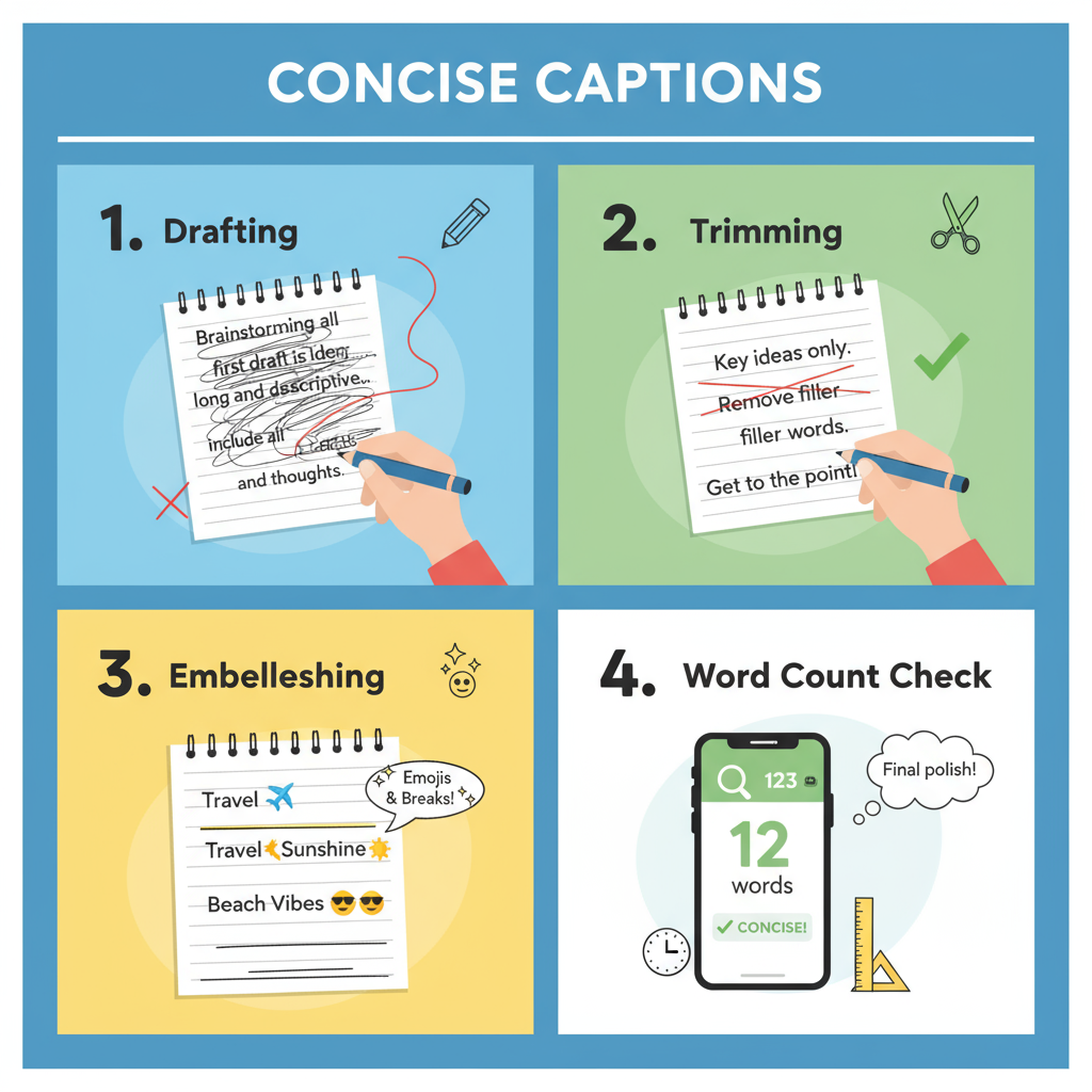 Ideal Caption Lengths for Different Post Types — instagram word count guide