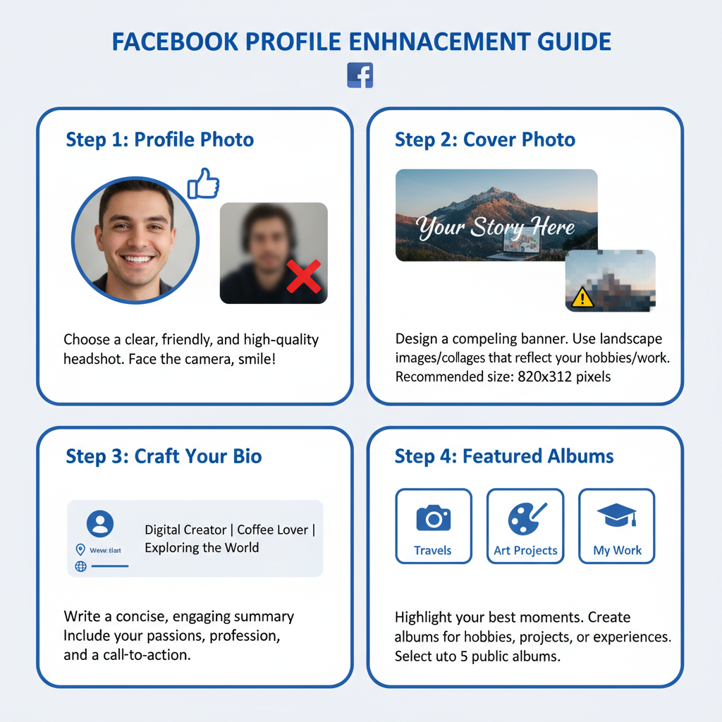 Craft a Compelling Cover Photo — interesting facebook profiles