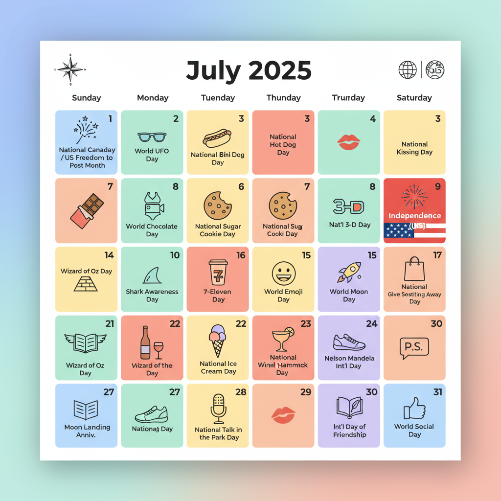 **July 30 – International Day of Friendship** — july social media holidays 2025