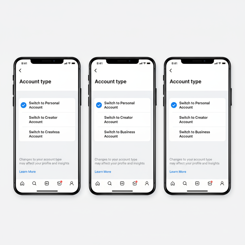 Creator Account — kinds of instagram accounts