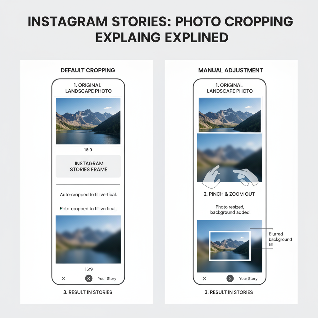Method 1: Use Instagram’s Built-In Zoom-Out and Background Fill — landscape photo instagram story