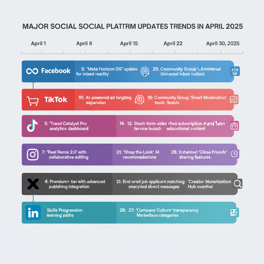 Ad Policy Shifts — latest social media news april 2025