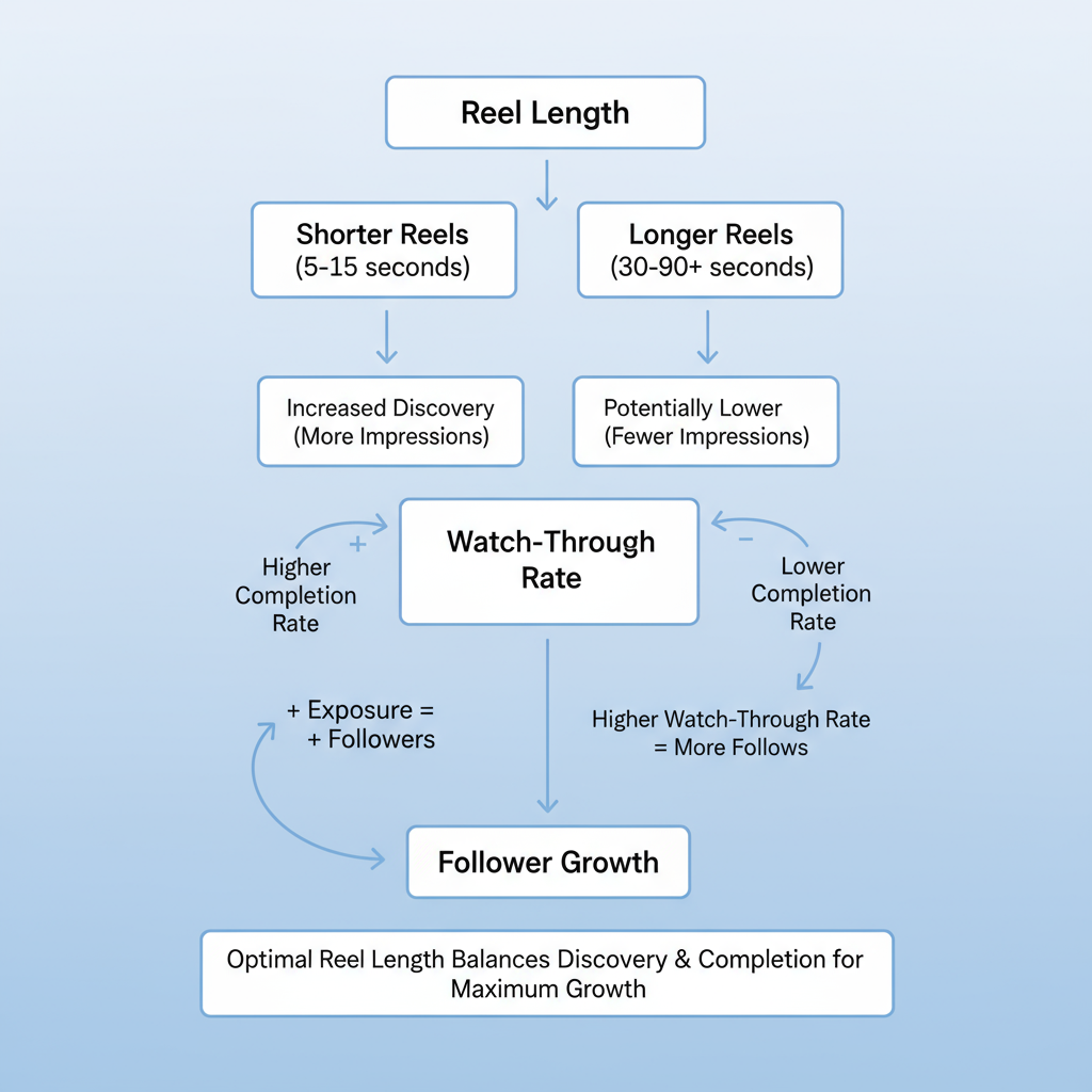 Algorithm Engagement and Reel Length — length of instagram reels
