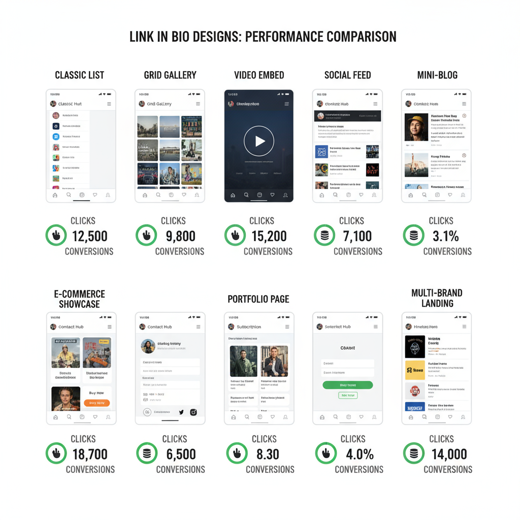 1. Multi‑Link Landing Page for Diverse Content — link in bio examples
