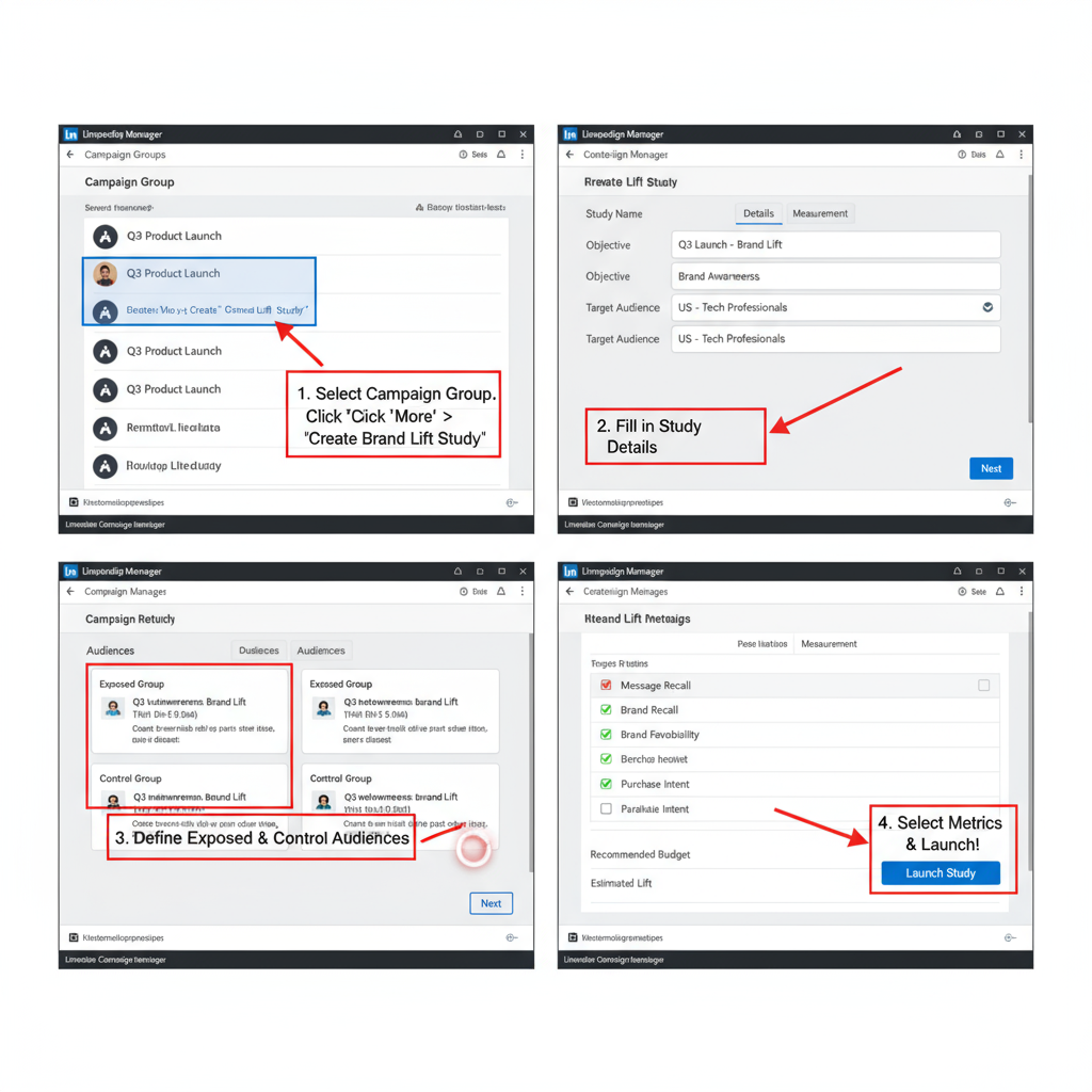 How LinkedIn Measures Brand Lift — linkedin brand lift study guide