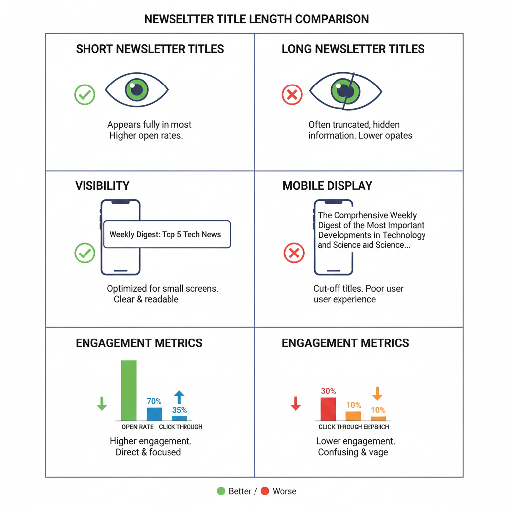 How Title Length Impacts Visibility and Engagement — linkedin newsletter title character limit