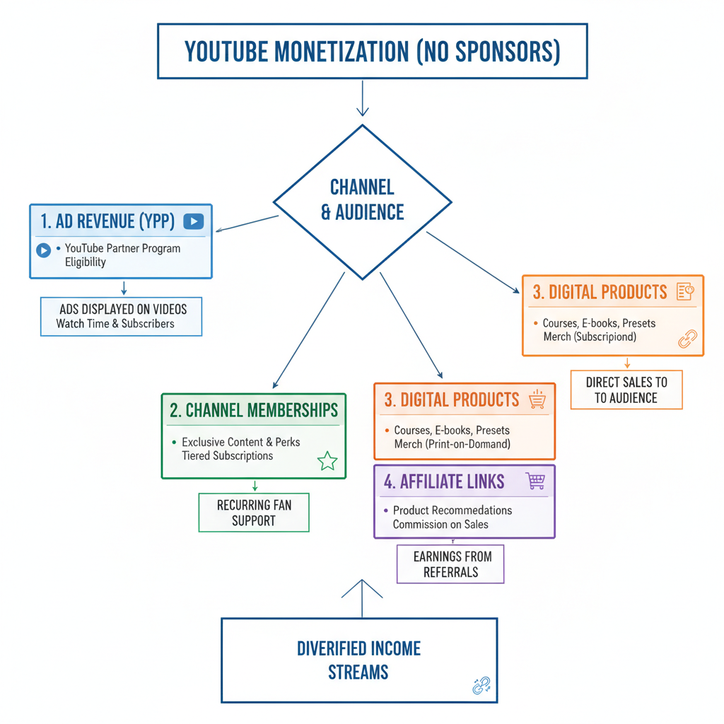 Can You Make Money on YouTube Without Sponsors? — make money on youtube without sponsors