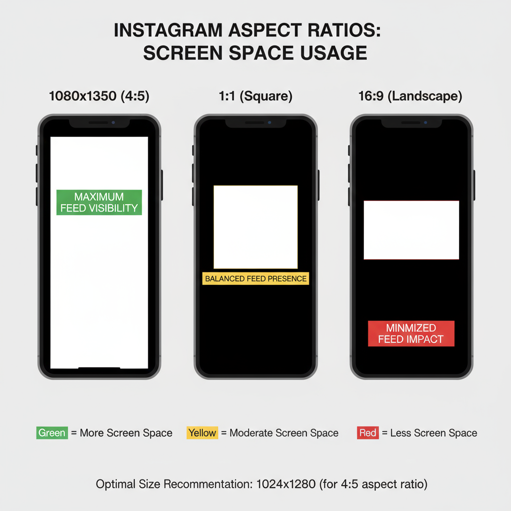 Recommended Content Types for 1080x1350 — mastering 1080x1350 aspect ratio social media