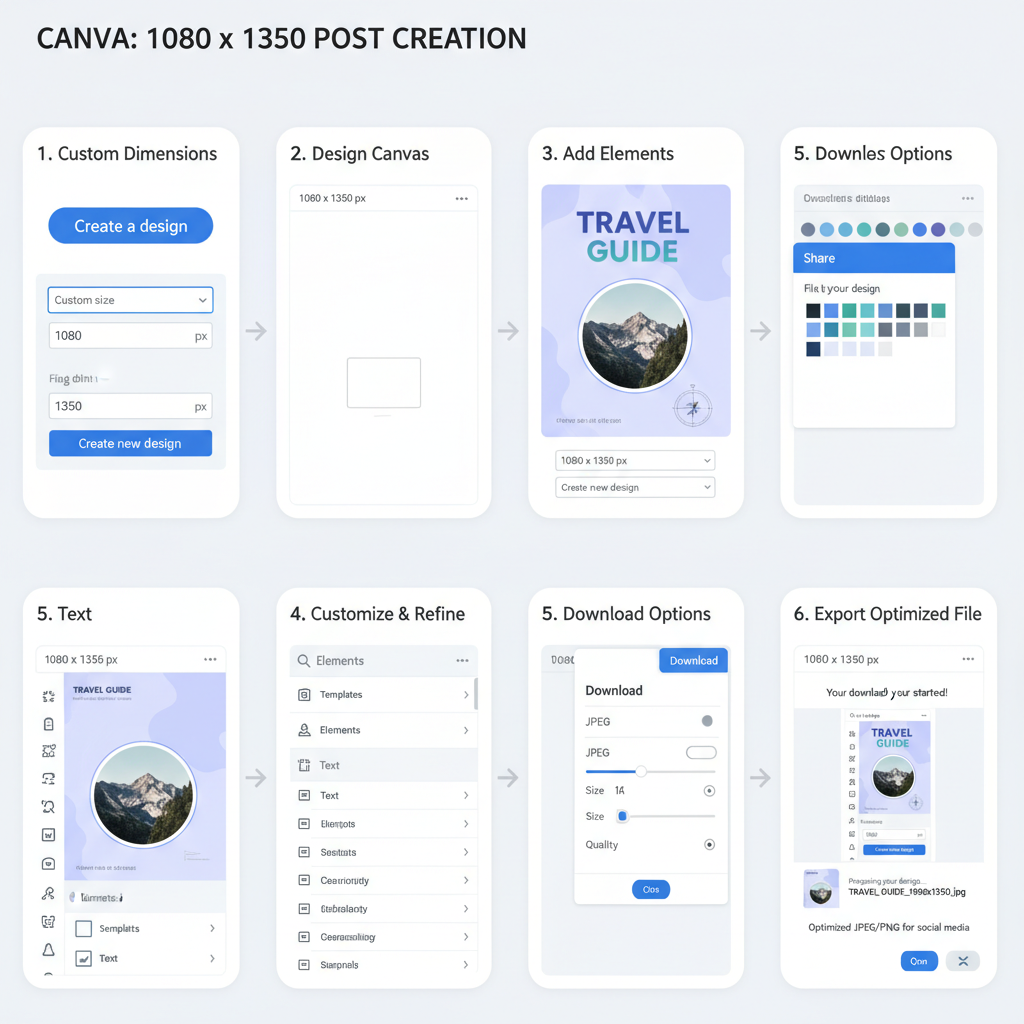 Optimizing Instagram Posts with the 1080 x 1350 Aspect Ratio — mastering 1080x1350 size for social media