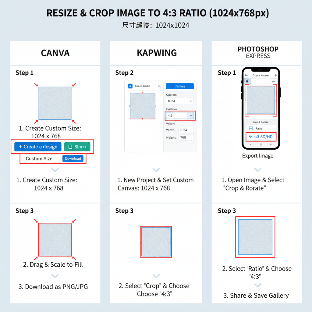 Comparing 4:3 With Other Instagram Aspect Ratios — mastering 4 3 size instagram