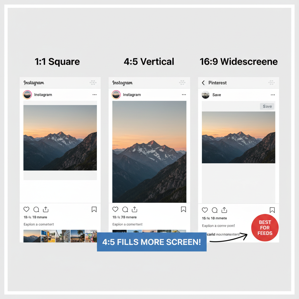 Why the 4:5 Ratio Is Popular on Instagram and Pinterest — mastering 4 5 photo aspect ratio for social media success