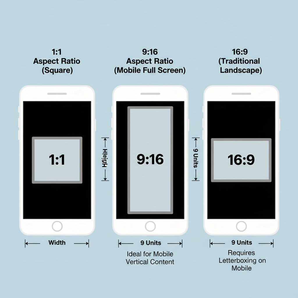 Comparing 9:16 With Other Aspect Ratios — mastering 9 16 sizing for social media content
